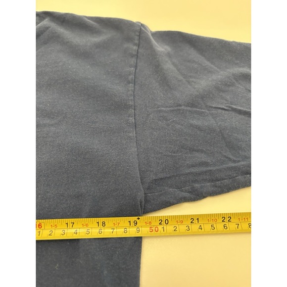 VTG Mickey Mouse Disney Graphic T Shirt Blue SZ Large 90s - Picture 5 of 6